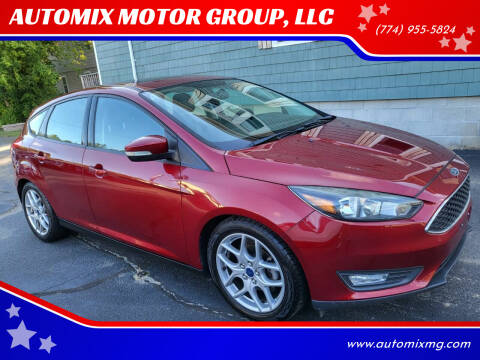 2015 Ford Focus for sale at AUTOMIX MOTOR GROUP, LLC in Swansea MA