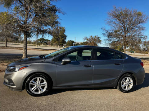 2018 Chevrolet Cruze for sale at BRACKEN MOTORS in San Antonio TX