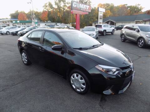 2015 Toyota Corolla for sale at Comet Auto Sales in Manchester NH