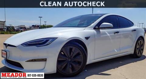 2022 Tesla Model S for sale at Meador Dodge Chrysler Jeep RAM in Fort Worth TX