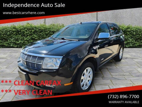 2008 Lincoln MKX for sale at Independence Auto Sale in Bordentown NJ