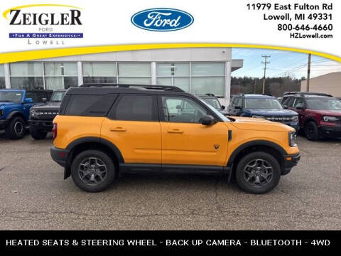 2022 Ford Bronco Sport for sale at Zeigler Ford of Plainwell in Plainwell MI