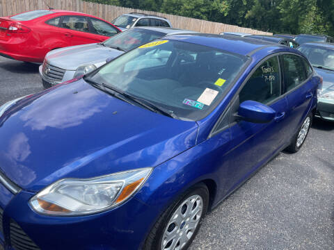 2012 Ford Focus for sale at Trocci's Auto Sales in West Pittsburg PA