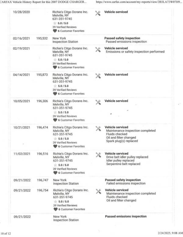 2007 Dodge Charger SRT-8