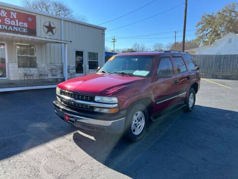 2004 Chevrolet Tahoe for sale at L & N AUTO SALES in Belton TX