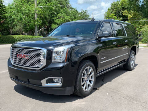 2015 GMC Yukon XL for sale at LUXURY AUTO MALL in Tampa FL