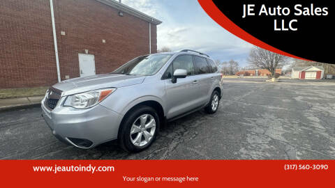 2016 Subaru Forester for sale at JE Auto Sales LLC in Indianapolis IN