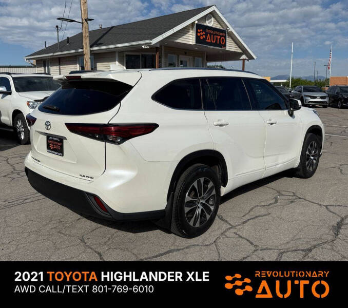 2021 Toyota Highlander XLE