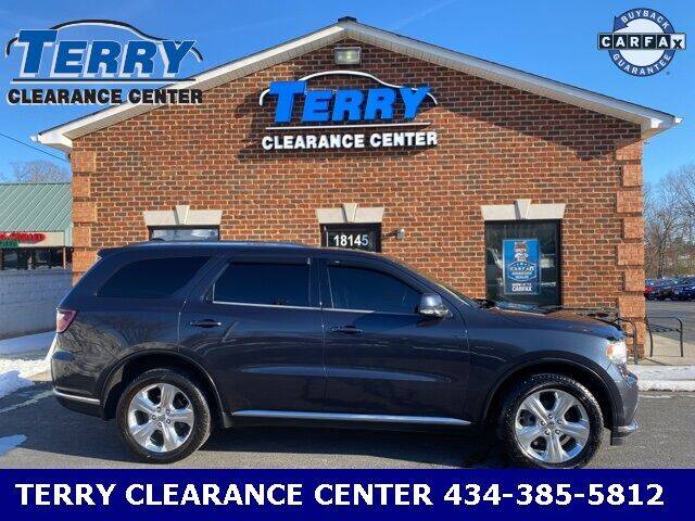 2015 Dodge Durango for sale at Terry Clearance Center in Lynchburg VA
