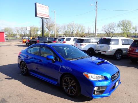2017 Subaru WRX for sale at Marty's Auto Sales in Savage MN