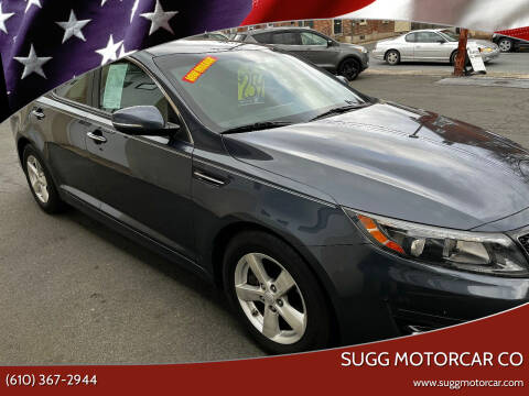 2015 Kia Optima for sale at Sugg Motorcar Co in Boyertown PA