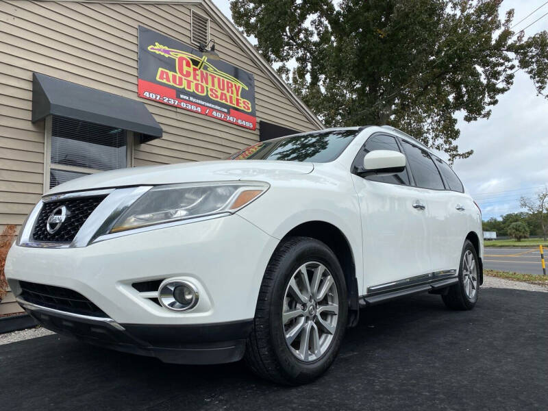 2014 Nissan Pathfinder for sale at CENTURY AUTO SALES in Orlando FL