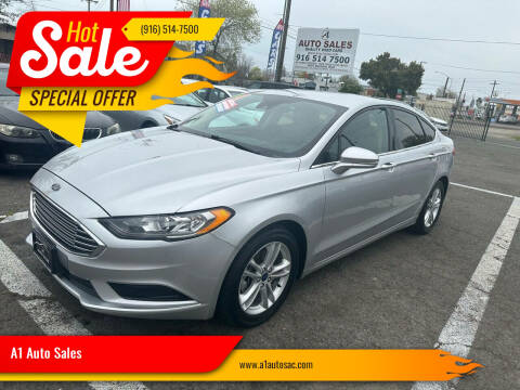 2018 Ford Fusion for sale at A1 Auto Sales in Sacramento CA