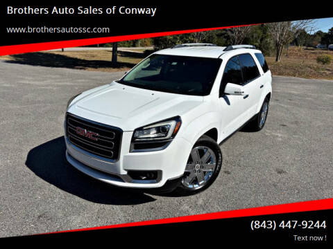 2017 GMC Acadia Limited for sale at Brothers Auto Sales of Conway in Conway SC