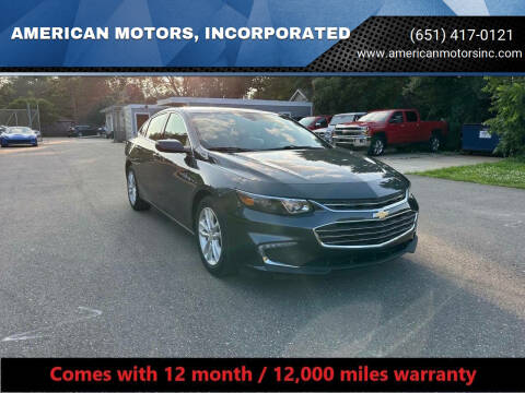 2018 Chevrolet Malibu Hybrid