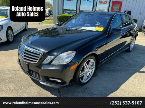 2010 Mercedes-Benz E-Class for sale at Roland Holmes Auto Sales in Roanoke Rapids NC