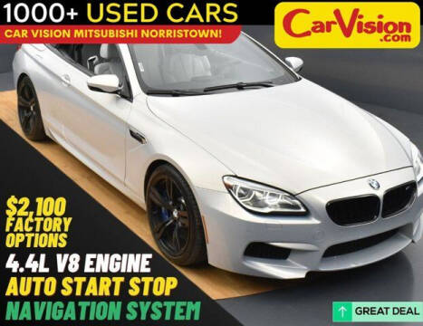 2018 BMW M6 for sale at Car Vision Mitsubishi Norristown in Norristown PA