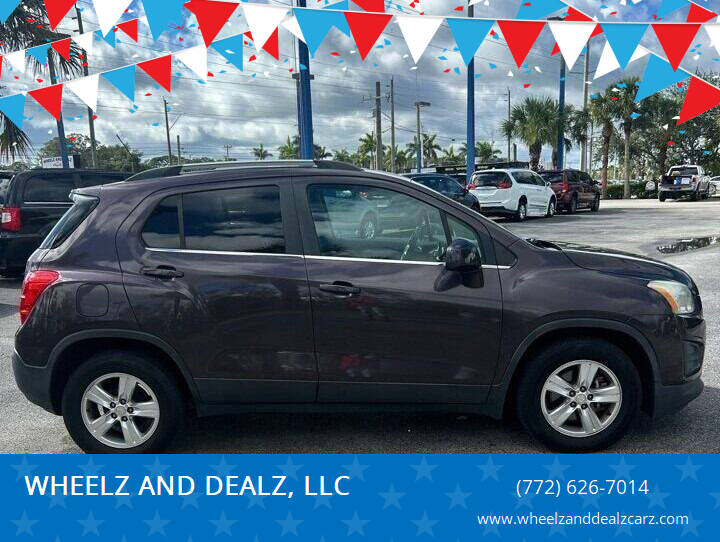 2016 Chevrolet Trax for sale at WHEELZ AND DEALZ, LLC in Fort Pierce FL