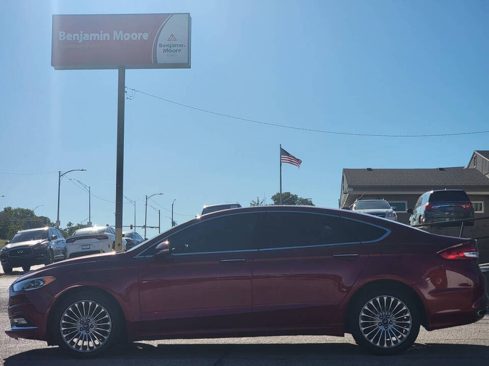 2017 Ford Fusion for sale at Optimus Auto in Omaha, NE