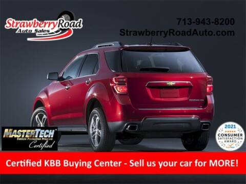 2016 Chevrolet Equinox for sale at Strawberry Road Auto Sales in Pasadena TX