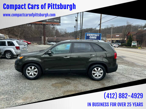 2011 Kia Sorento for sale at Compact Cars of Pittsburgh in Pittsburgh PA