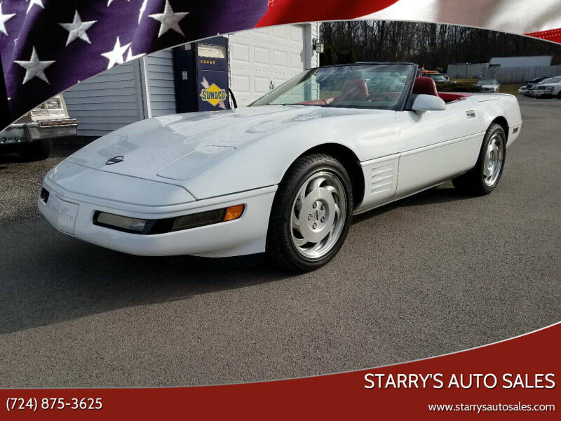 1994 Chevrolet Corvette for sale at STARRY'S AUTO SALES in New Alexandria PA