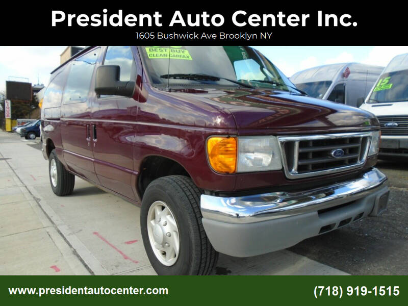 2006 Ford E-Series Cargo for sale at President Auto Center Inc. in Brooklyn NY