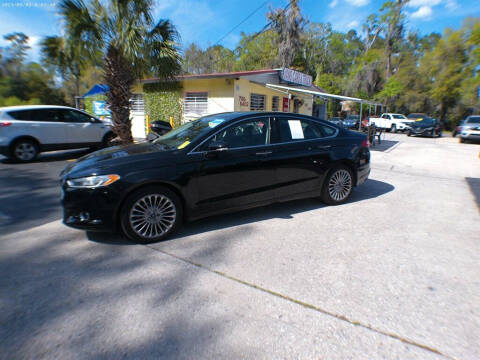 2016 Ford Fusion for sale at VANS CARS AND TRUCKS in Brooksville FL
