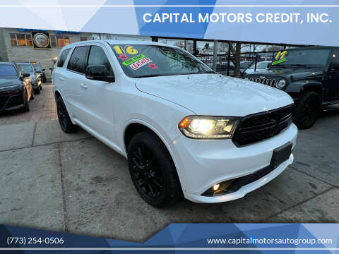 2016 Dodge Durango for sale at Capital Motors Credit, Inc. in Chicago IL