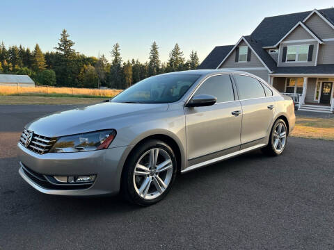 2012 Volkswagen Passat for sale at Catuna Motor Company in Damascus OR