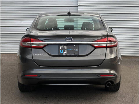 2018 Ford Fusion SE