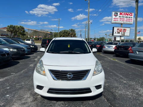 2012 Nissan Versa for sale at King Auto Deals in Longwood FL