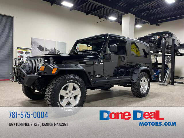 2006 Jeep Wrangler for sale at DONE DEAL MOTORS in Canton MA