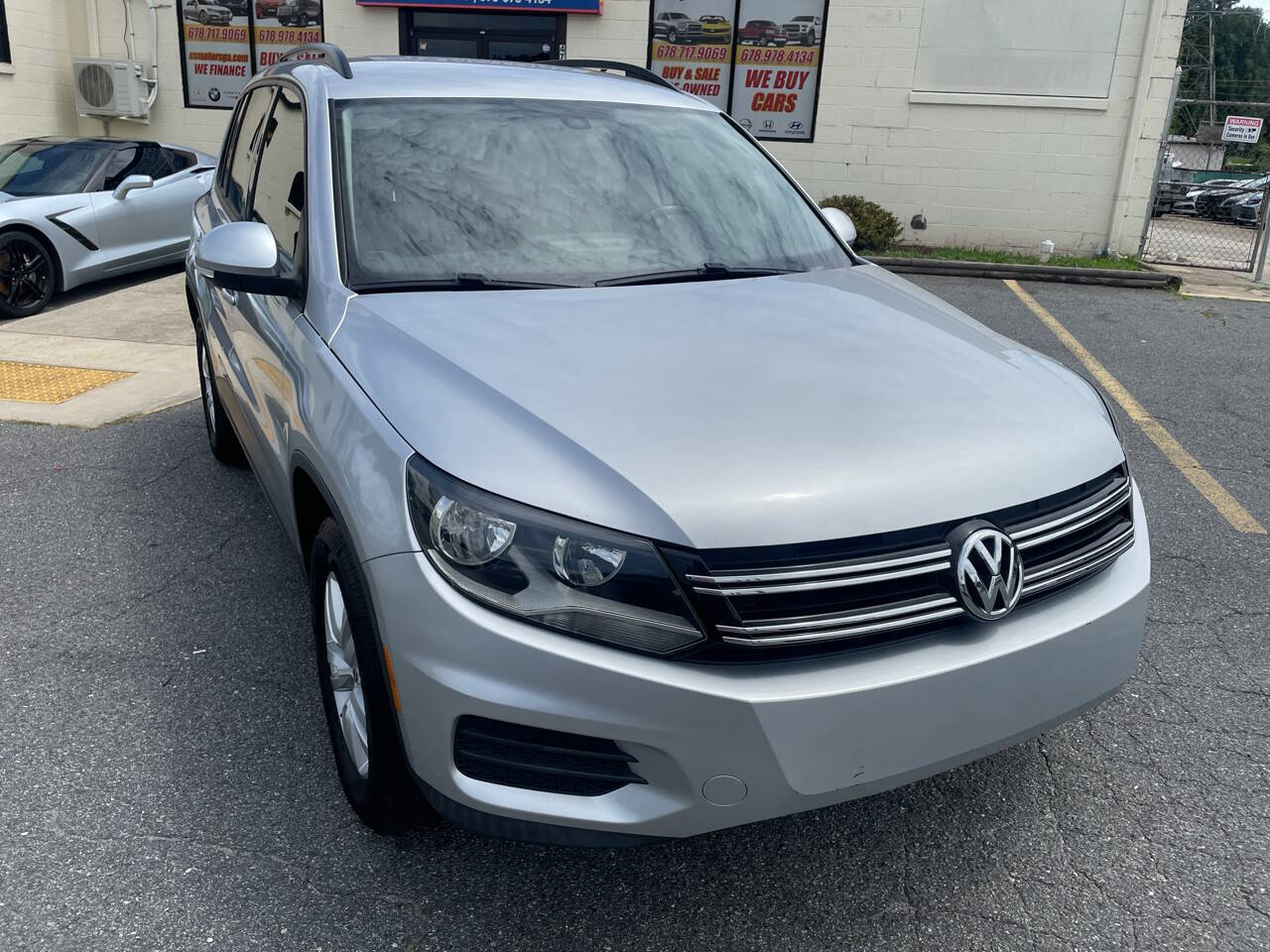 2016 Volkswagen Tiguan for sale at S & S Motors in Marietta, GA