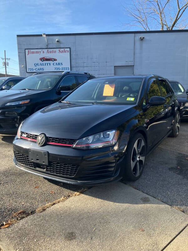 2016 Volkswagen Golf GTI for sale at Jimmys Auto Sales in North Providence RI