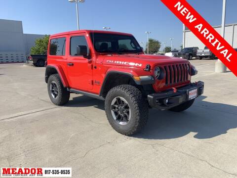 2019 Jeep Wrangler for sale at Meador Dodge Chrysler Jeep RAM in Fort Worth TX