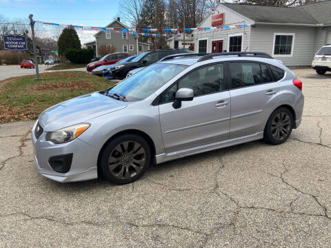 2012 Subaru Impreza for sale at Wilson Motor Car Company in Moosup CT