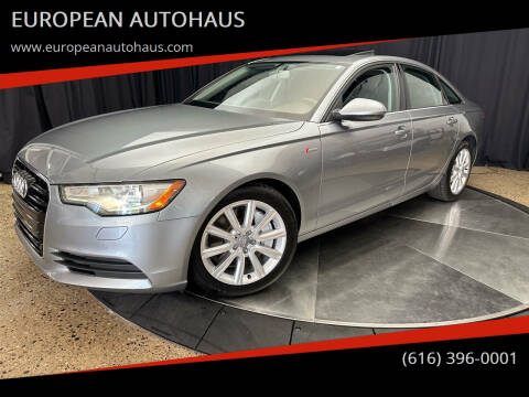 2013 Audi A6 for sale at EUROPEAN AUTOHAUS in Holland MI