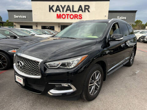 2019 Infiniti QX60 for sale at KAYALAR MOTORS in Houston TX