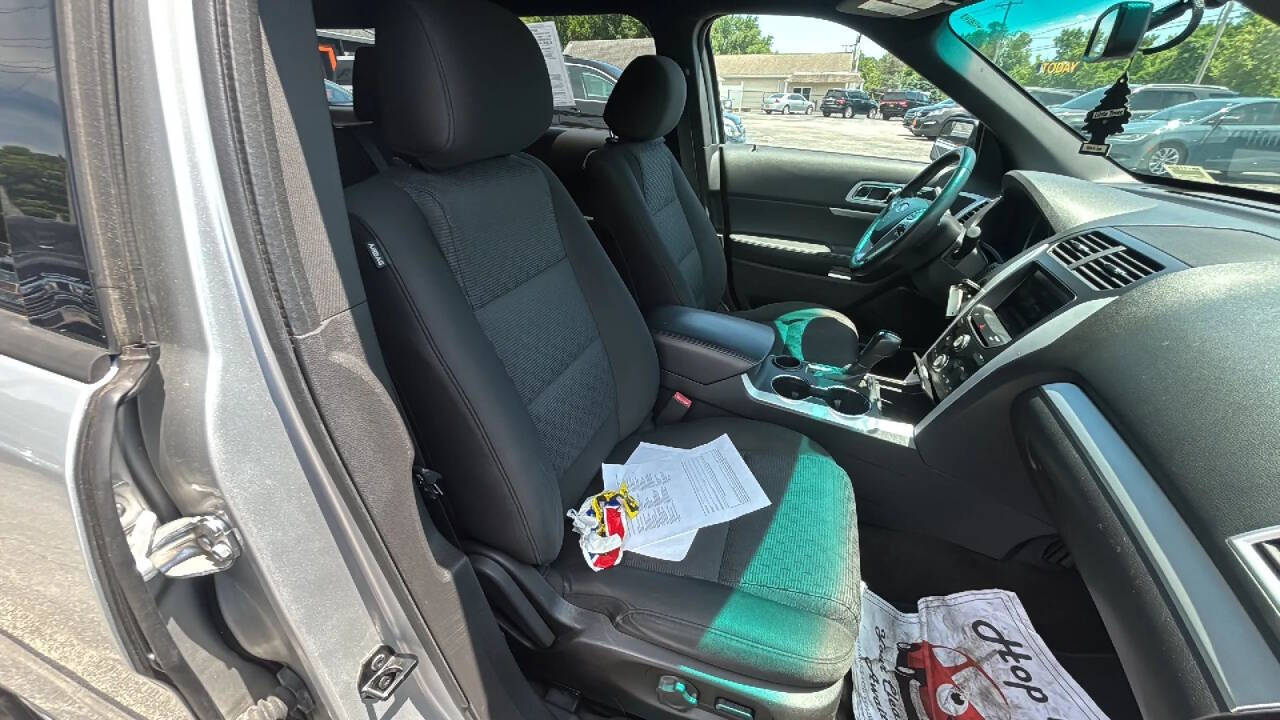 Silver 2015 Ford Explorer XLT XLT 4dr SUV 16