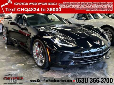 2016 Chevrolet Corvette for sale at CERTIFIED HEADQUARTERS in Saint James NY