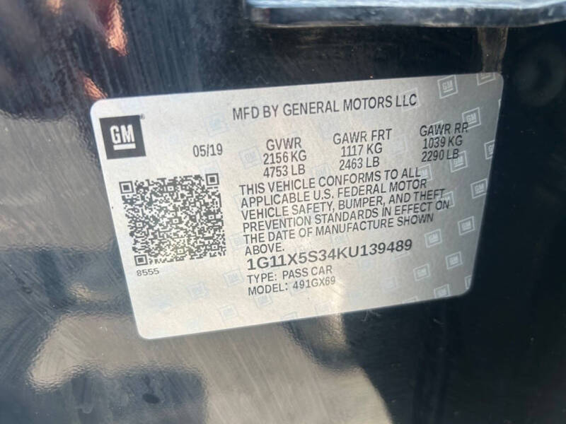 2019 Chevrolet Impala LS Fleet
