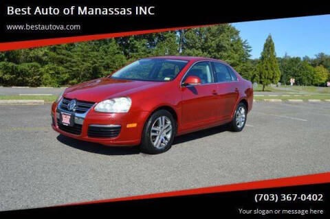 2006 Volkswagen Jetta for sale at Best Auto of Manassas INC in Manassas VA