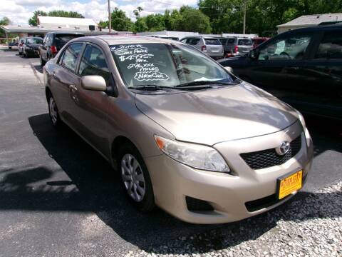 2010 Toyota Corolla for sale at River City Auto Sales in Cottage Hills IL