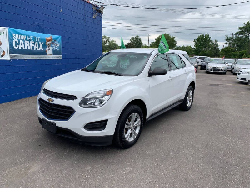 2016 Chevrolet Equinox for sale at Senator Auto Sales in Wayne MI