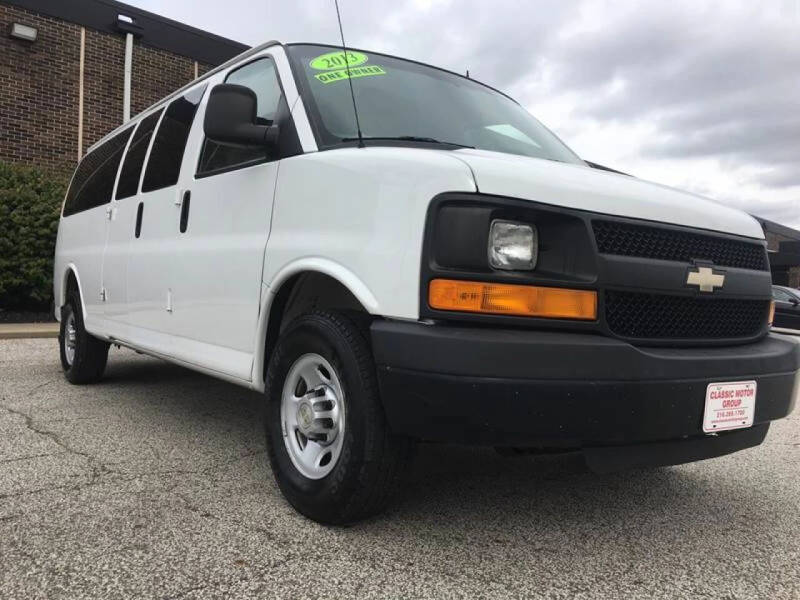 2013 Chevrolet Express Passenger for sale at Classic Motor Group in Cleveland OH