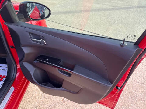 2013 Chevrolet Sonic RS Manual