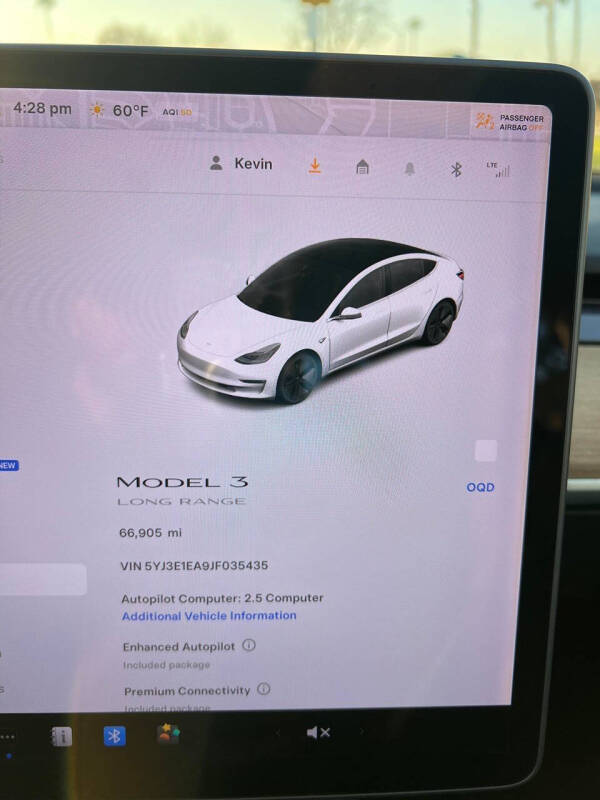 2018 Tesla Model 3 Long Range