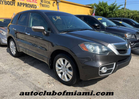 2011 Acura RDX for sale at AUTO CLUB OF MIAMI, INC in Miami FL