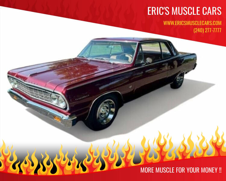 1964 Chevrolet Malibu for sale at Eric's Muscle Cars in Clarksburg MD